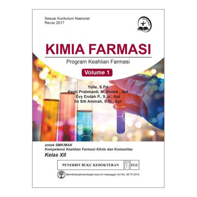 Kimia Farmasi Vol. 1 Kelas XII