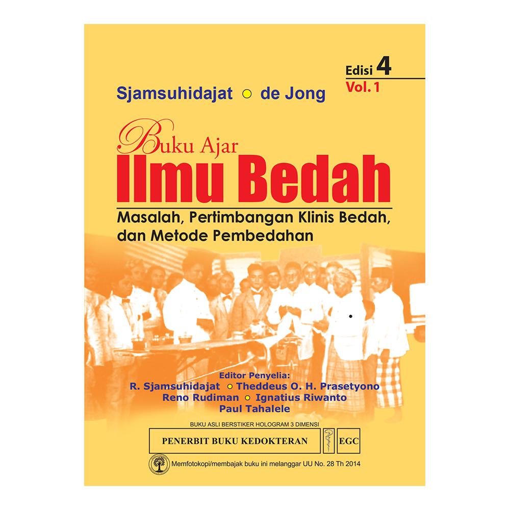 Buku Ajar Ilmu Bedah Vol. 1 Edisi 4 