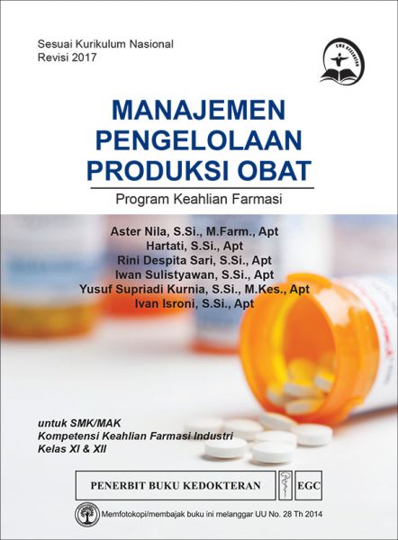 Manajemen Pengelolaan Produksi Obat