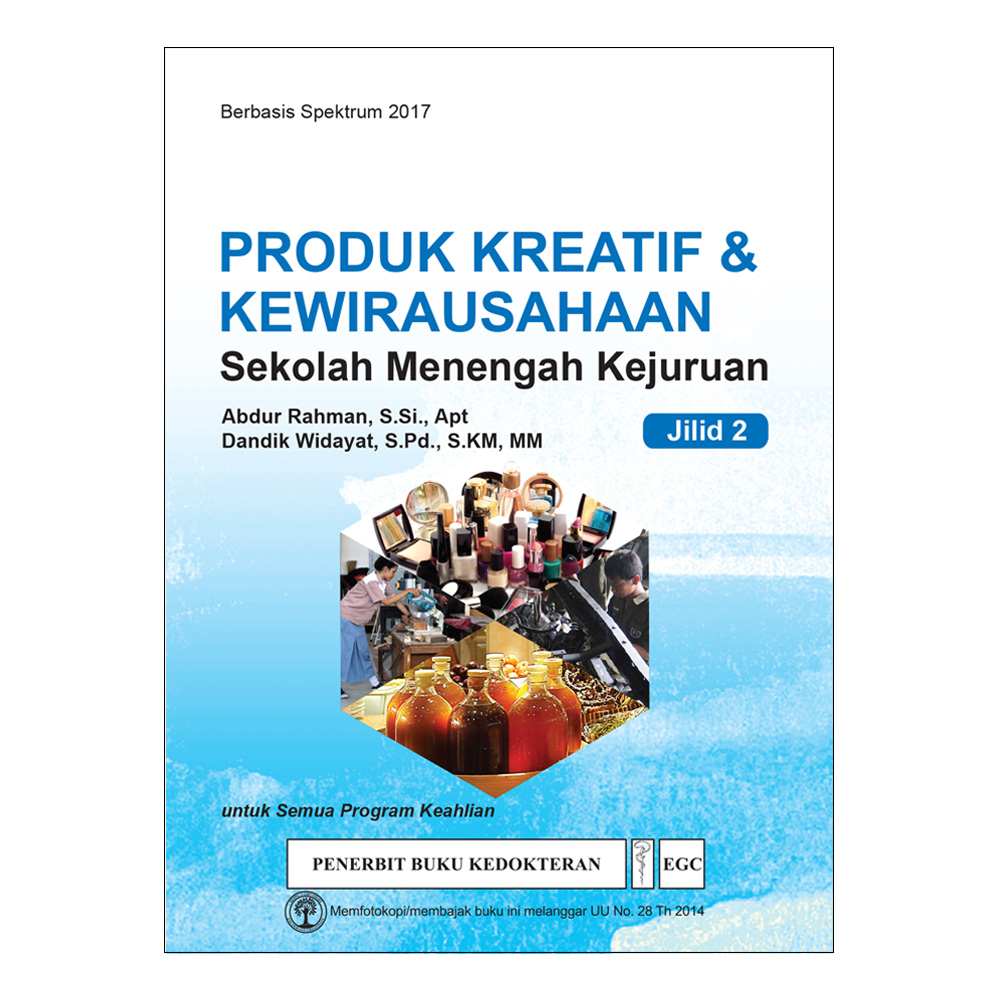 Produk Kreatif & Kewirausahaan Jilid 2 untuk SMK