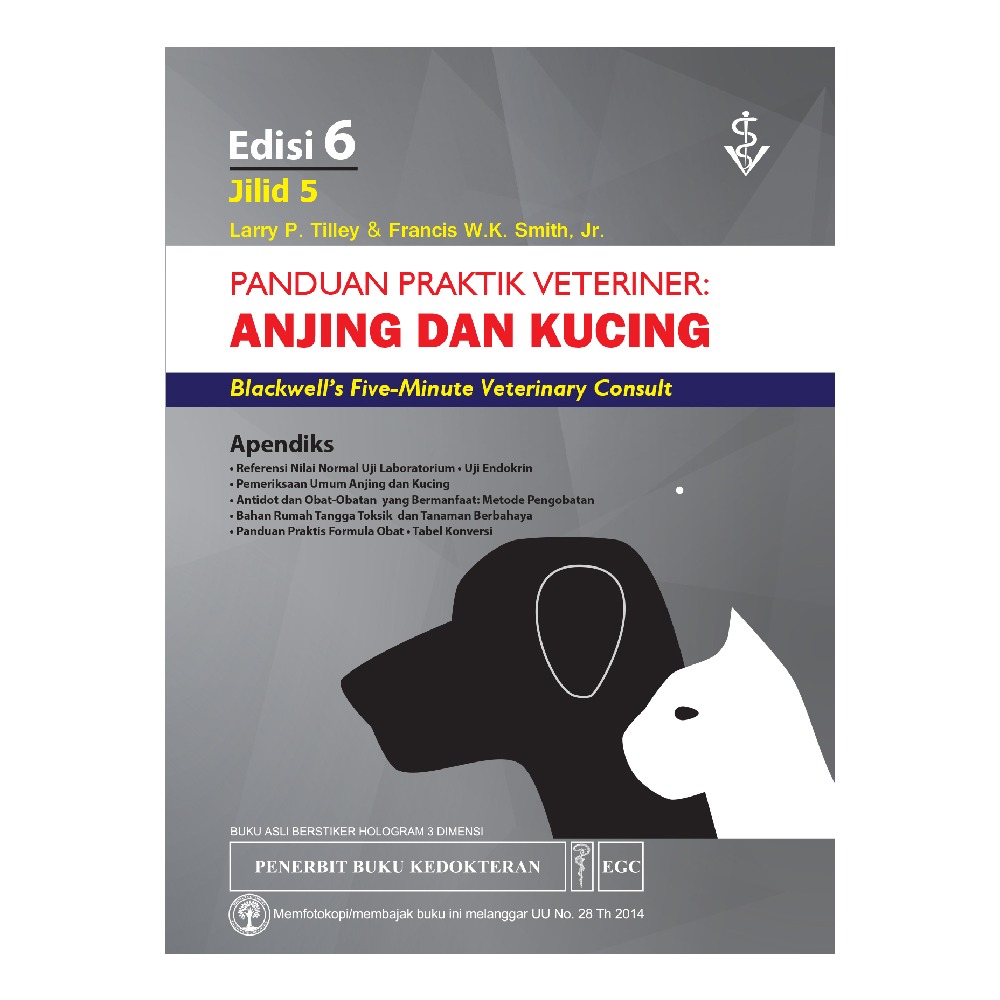 Panduan Praktik Veteriner: Anjing dan Kucing Edisi 6 Jilid 5
